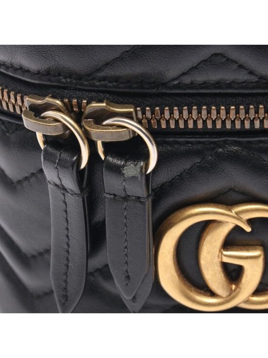 Gucci Backpack GG Marmont Mini Black Leather main image 8
